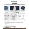 DOS ถังดักไขมัน G-TEK 40L (แบบฝังใต้ดิน). 