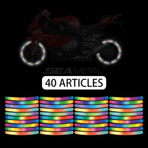 20 Miếng Dán Phản Quang Xe Hơi Thông Dụng Băng Phản Xạ Bảo Vệ Cảnh Báo An Toàn Trang Trí Thân Xe Hơi