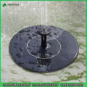 Sikiwind 1.2W Solar Bird Bath Fountain Pump No Battery Solar Powered Water Fountain Pump Solar Fountain Pump for Bird Bath Ponds Garden Fish Tank and Outdoor