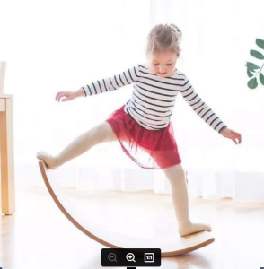 Balance Board: Brand new Wooden Wobble Board for Kids073