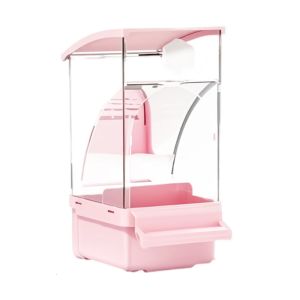 Nhựa chống tràn Vẹt Feeder với thiết kế có thể tháo rời cho dễ dàng vệ sinh phụ kiện lồng chim Dispenser