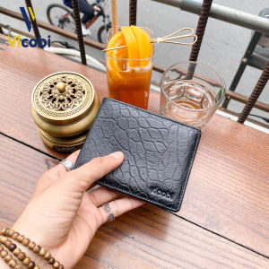 Ví nam ngang da bò Pine Vicobi N5 đựng vừa các loại giấy tờ tùy thân cũ và mới