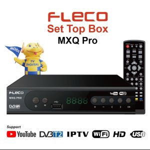 SET TOP BOX BODY BESI FLECO MXQ PRO FULL HD 1080P - STB RECEIVER SET TOP BOX PENERIMA SIARAN DIGITAL DAPAT SEMUA SIARAN DIGITAL YOUTUBE DVBT2 IPTV WIFI HD USB - TOKO SINAR AUDIO