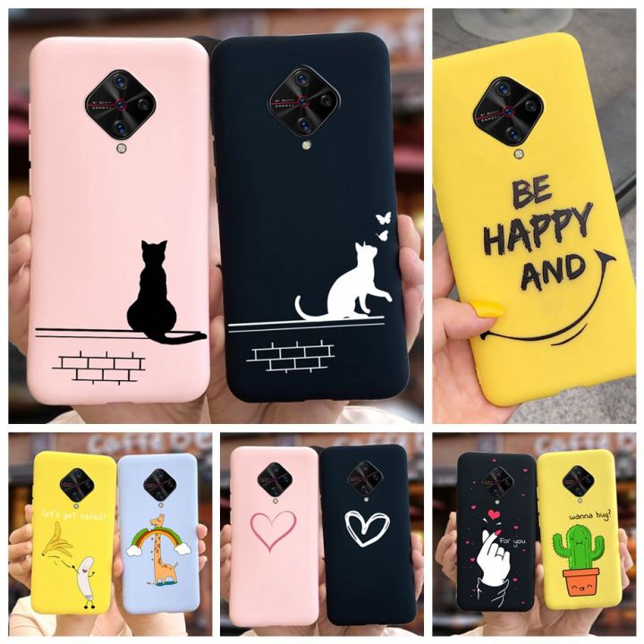 For Vivo S1 Pro Case 1920 Soft Silicone Cute Candy Painted Cover For Vivo  S1 Pro Casing inch Lazada PH