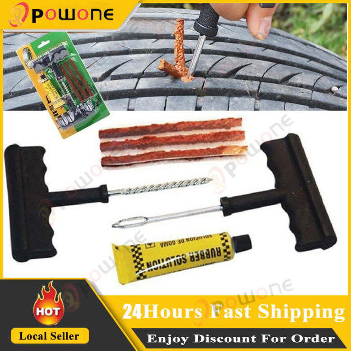 Sidewall Puncture Car Tire Hole Repair 8+ Thousand Tire Plug
