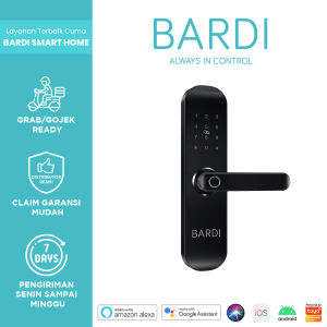 BARDI Smart Home Door Lock Handle RFID – Fingerprint Waterproof IP54