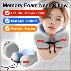 U-shaped Pillow Multi-scene Use Memory Foam Neck Pillow Stylish and High Value Soft Foldable