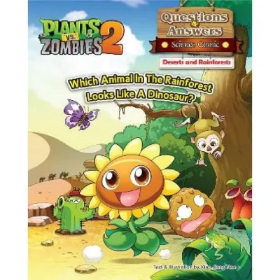 PLANTS VS ZOMBIES 2 QUESTIONS & ANSWERS SCIENCE COMIC (ENGLISH EDITION) - UNITED PUBLISHING HOUSE