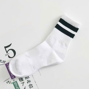 Tất/Vớ cổ LỬNG 2 SỌC 16-18CM   nam nữ LOẠI 1