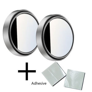 2 PCS 360 Derajat HD Blind Spot Cermin Mobil Mobil Universal Tambahan Cermin Spion Bulat Mirror