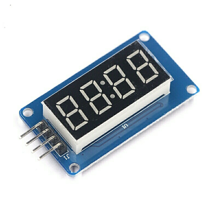 Modul Clock TM1637 4 DIGIT 7 SEGMENT DIGITAL TUBE LED DISPLAY CLOCK MODULE ARDUINO ...