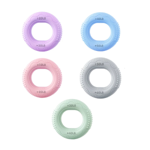 Đồ luyện lực tay Grip Nhẫn Tay exercisers Silicone ép Gripper tập thể dục cho ngón tay bóng cho văn phòng nhà phòng tập thể dục