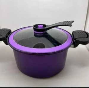 Panci Presto Teflon Pressure Cooker Pot Totipotent 3.5 Liter Anti Lengket Warna RANDOM