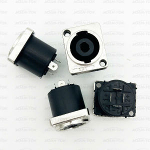 Jack Loa cái Jack speakon mẫu mặt vuông mặt tròn các loại chất lượng cao. Giá 1 cái