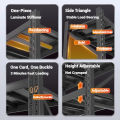 NINI 3/4/5 Layers Tool Shelves | Merchandise Shelves | Product Storage Shelves | Thickening of Shelves Warehouse Shelves 800 Kilos | Buckle Design. 