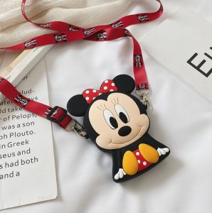 TAS SELEMPANG ANAK / TAS MINI FASHION RUBBER KARAKTER IMPORT LUCU