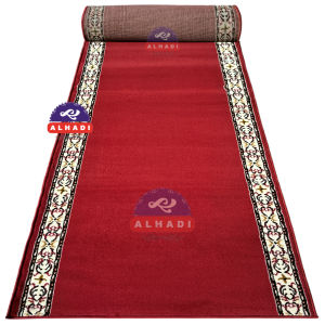 Alhadi Karpet Masjid MEDGRA SHABEL METERAN 100 x 105cm Tebal 9mm Sajadah Roll Mushola Custom Ukuran