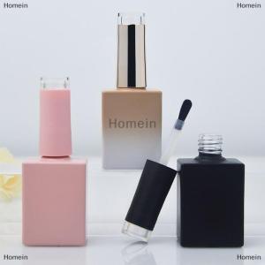 [COD] Homein 10ML 15ML Nail Polish Bottles With Brush Glass Nail Gel Bottles Empty Cosmetic Containers Nail Oil Sample Bottle Makeup Vessel