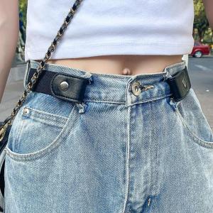 Women Belt invisible belt Leather Belt Casual Waistband Belt Tali Pinggang Wanita 女士隐形腰带 Belt-WB
