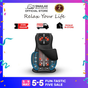 Snailax SL-236 Premium Massager Shiatsu with Air Compression Kneading Rolling and Heat Function Massage Machine -1 year Warranty Ideal Gift