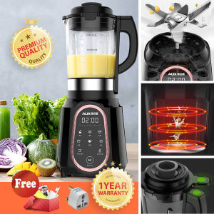 AUX HX-PB9215 HIGH POWER HIGH-SPEED 8-point Blade BPA-Free High Borosilicate Glass Blender with Heating System