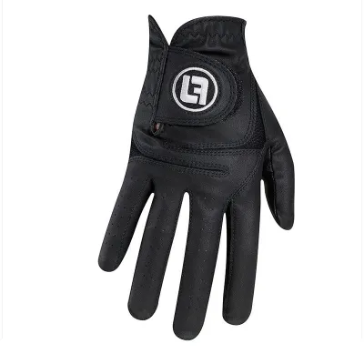1 PCS Golf Glove Mens Wear-Resistant Anti-Slip Particles Breathable Golf Gloves Left Hand Right Hand professional ultra grip non-slip Gloves for Hand Gym Leather Gloves Sport Four Seasons Universal