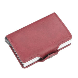 WITH VIDEO [RFID Malaysia Stock] Mens Leather Wallet Credit Card Holder Anti-theft Auto Pop-up