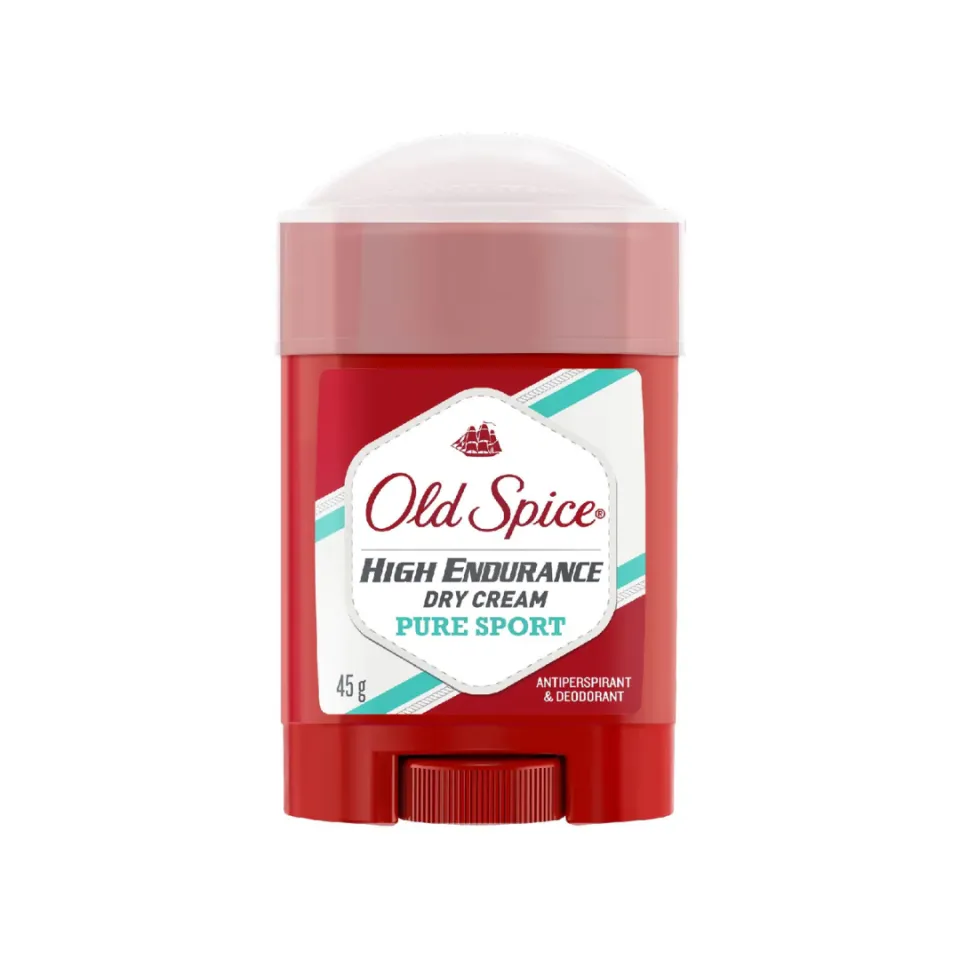 制汗・デオドラント Old Spice High Endurance Dry Cream 45g Old Spice High Endurance Deodorant Dry Cream Pure Sport 45g