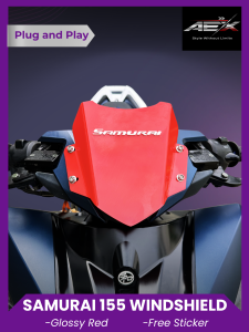 Samurai 155i Windshield Plug & Play – Clean Premium Look