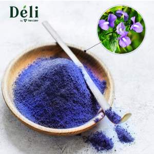 Bột hoa đậu biếc Déli - 60gr - 100% nguyên chất - dễ sử dụng bảo quản