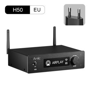 Arylic H50 Wireless 50Wx2 Stereo HiFi Stereo Amplifier ES9023P Sabre DAC QCC3040 Bluetooth 5.2 aptX HD Works with Alexa