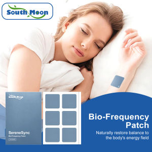 South Moon Bio Frequency Patch Sleep Care Patch To Relieve Body Pressure Relax Body Mind Fall Asleep Safe And Natural Based Mood Support Patches Stress Relief Patch Calming Help To Sleep For Women Men(12pcs)