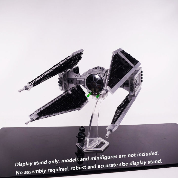 Display Stand for LEGO 75348 TIE Interceptor, one Acrylic 3D stand only ...