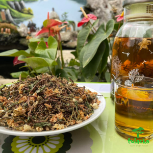 Trà Sơn Mật Hồng Sâm vùng núi Tây Bắc Trà thảo mộc Sapa giúp giải nhiệt thanh lọc cơ thể an thần ngủ ngon 100% thiên nhiên (1kg).