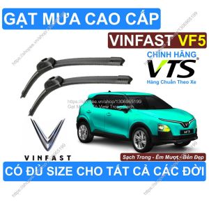 Gạt Mưa Trong Sạch Kính Lái Vinfast VF5 Cặp Gạt Mưa Kính L.ái Vinfast VF5 Có Đủ Size Cho Các Đ.ời Xe Vinfast VF5