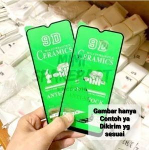 REALME C30S REALME C3 Anti gores ceramic clear bening screen guard plastik pelindung layar full screen
