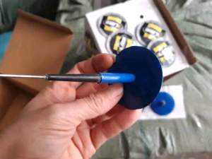 1 BIJI uni seal uni plug 6w 9w model payung LMS karet tambal ban tanpa bakar tip top tiptop tubles