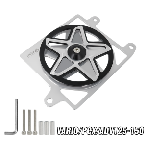 Full CNC Aluminum Alloy Radiator Cover Package ARM Type With Radiator Fan For(VarioClick PCX 125 150) Motorcycle COD