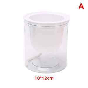 songduanshi Transparent Flower Pot Self-Watering Plant Flower Pot Home Garden Decoration