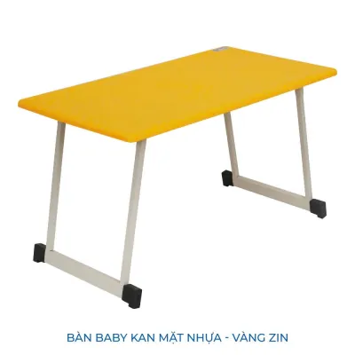 Bàn học sinh Baby Kan QUI PHÚC gấp gọn linh hoạt hiện đại chắc chắn thoải mái bàn học cho bé