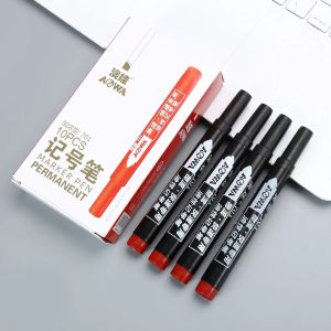 Magic Kids Waterproof Quick-Dry Permanent Marker Pen Set - 3 Pack Assorted Colors for Kids Art Projects