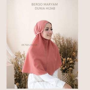 Hijab Jilbab Bergo Maryam Bahan Diamond/Hijab Instan Segi Tiga/Bisa COD/Bisa Bayar Di Tempat/Jilbab Instan Bergo Bahan Diamond DUnia Hijab/Bergo Maryam Tali Belakang
