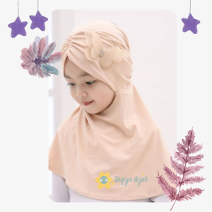 Jilbab Anak Kupu-Kupu Kerudung Anak TK Butterfly