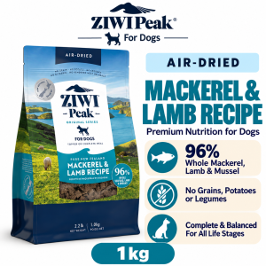 ZIWI Peak Classic Air-Dried Dog Food Original Series 1kg 2.5kg 4kg Complete & Balanced 96% Meat Organs&NZ Green Mussel