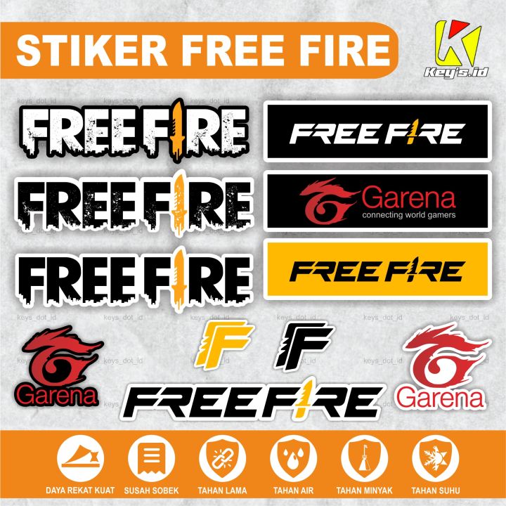 STIKER FREE FIRE STIKER FF STICKER FREEFIRE Lazada Indonesia