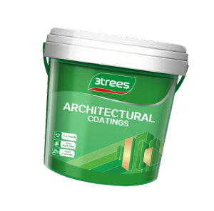 3Trees Semi-Gloss Latex White (Exterior and Interior)