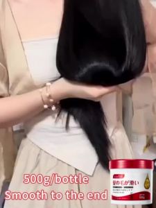 【SG】 Keratin Hair 500g Hair Treatment Deep Repair Moisturizing for Dry Damaged Frizzy Hair Smooth Soft Shine