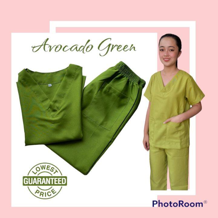 Best Quality Scrub Suit Katrina Fabric Unisex Lazada Ph