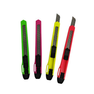 FUDA Utility Knife Small & Large Size | Box Cutter & Paper Cutter | Portable Cutting Tool for Office School & Home