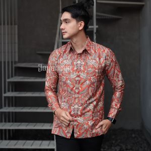 Jayabaya Batik MATALAWA Kemeja Katun Furing Lengan Panjang